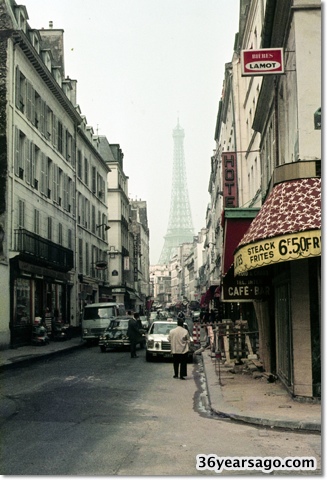 A Parisian street corner