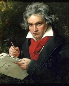 Beethoven by Stieler 1820