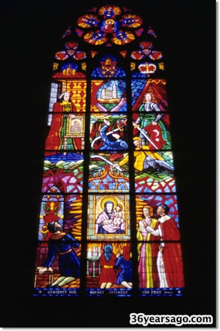 Church stained-glass window