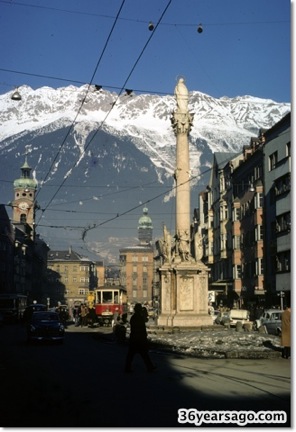 Innsbruck St Anne column