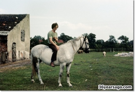 John on a horse