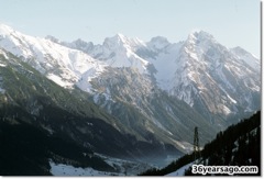 Leaving the Tirolian Alps