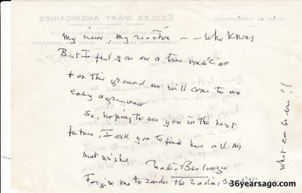 Nadia Boulanger note part 2