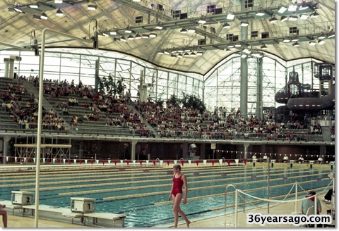 Olympic swimming stadium
