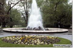 Park fountain