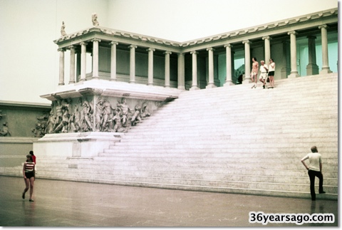 Pergamon Altar in the Pergamon Museum