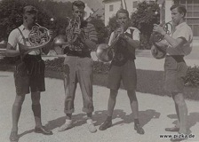 Prof Gabler in horn quartet