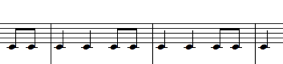 Sample of motivic writing in Mahler 4