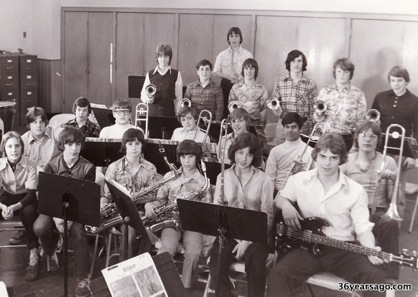 Student jazz band