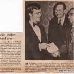 Rotary Award 2 1971