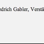 Gabler - 1st Asst. Bernstein Mahler
